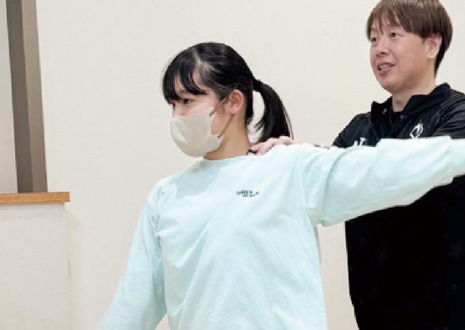 アスリートをサポート!